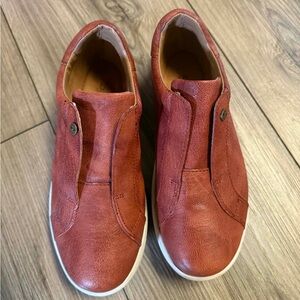 Strive Cosmic Women’s Slip-On Loafers in Rust